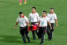 红十字“志愿红”护航湘超联赛常德主场