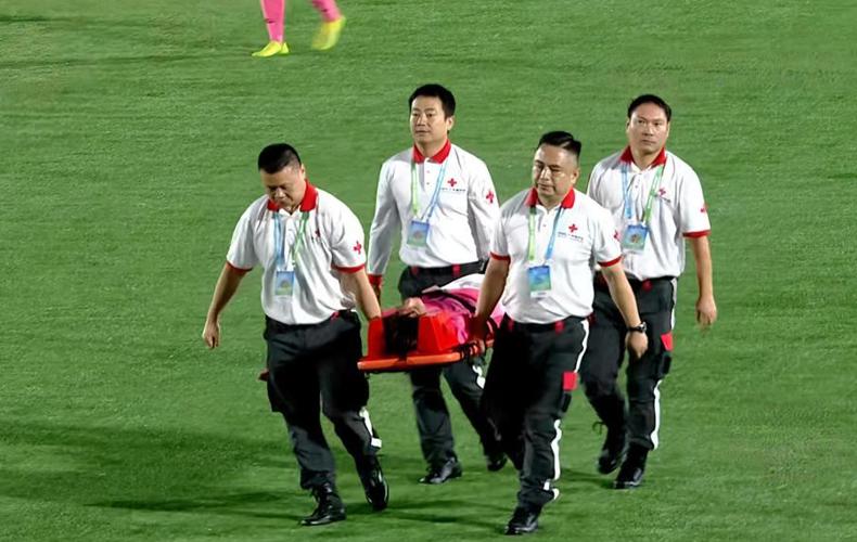红十字“志愿红”护航湘超联赛常德主场