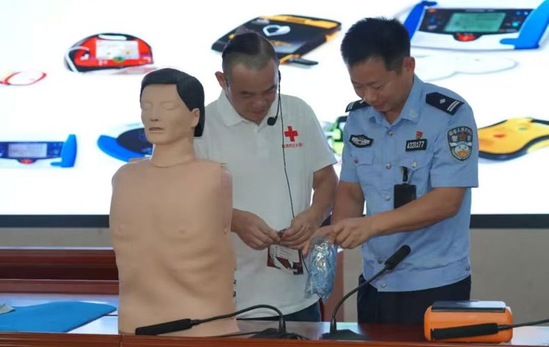 红十字助力提升常德监狱系统警察应急救护能力